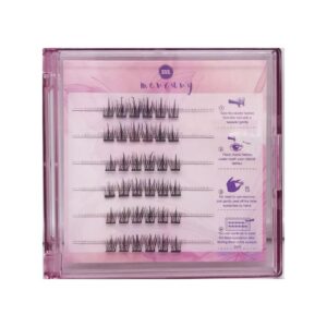 （NO GLUE) White Moonlight Lashes